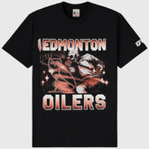 NHL Black Edmonton Oilers OVO x NHL Graphic T-Shirt