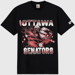 NHL Black Ottawa Senators OVO x NHL Graphic T-Shirt