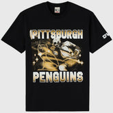 NHL Black Pittsburgh Penguins OVO x NHL Graphic T-Shirt