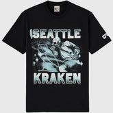 NHL Black Seattle Kraken OVO x NHL Graphic T-Shirt