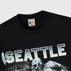 NHL Black Seattle Kraken OVO x NHL Graphic T-Shirt
