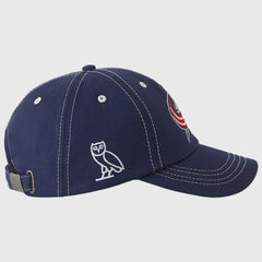 NHL Navy Columbus Blue Jackets OVO x NHL Adjustable Sport Hat