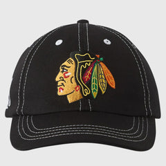 NHL Black Chicago Blackhawks OVO x NHL Adjustable Sport Hat