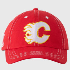 NHL Red Calgary Flames OVO x NHL Adjustable Sport Hat