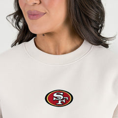 Gameday Couture Women's Power Move Stadium Premium Drop Shoulder Sweatshirt - San Francisco 49ers