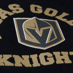 NHL Black Vegas Golden Knights Mitchell & Ness Women's Crewneck Sweatshirt