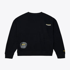 NHL Black Pittsburgh Penguins Mitchell & Ness Women's Crewneck Sweatshirt