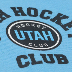 NHL Blue Utah Mammoth Mitchell & Ness Women's Crewneck Sweatshirt