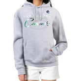 NHL Gray Vancouver Canucks G-III 4Her by Carl Banks Women's Shadow Logo Fleece Hoodie
