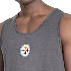 MSX by Michael Strahan Energy Tank Top - Pittsburgh Steelers