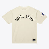 NHL Cream Toronto Maple Leafs Mitchell & Ness Unisex Arched Team T-Shirt