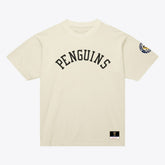 NHL Cream Pittsburgh Penguins Mitchell & Ness Unisex Arched Team T-Shirt