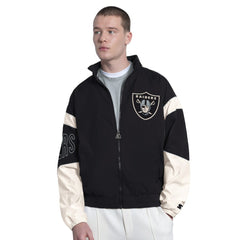 Starter The Gust Full-Zip Hooded Jacket - Las Vegas Raiders