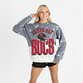 Gameday Couture Women's Arch Rivals Faded Wash Sweatshirt - Tampa Bay Buccaneers