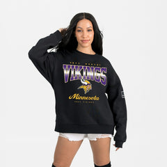 Gameday Couture Women's Powerhouse Play Premium Fleece Sweatshirt - Minnesota Vikings