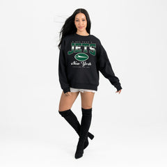 Gameday Couture Women's Powerhouse Play Premium Fleece Sweatshirt - New York Jets