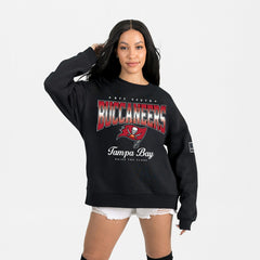 Gameday Couture Women's Powerhouse Play Premium Fleece Sweatshirt - Tampa Bay Buccaneers