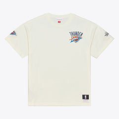 NBA Oklahoma City Thunder Hardwood Classics Chainstitch Premium T-Shirt