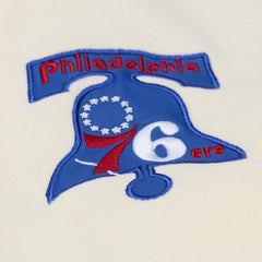 NBA Philadelphia 76ers Hardwood Classics Chainstitch Premium Fleece Hoodie