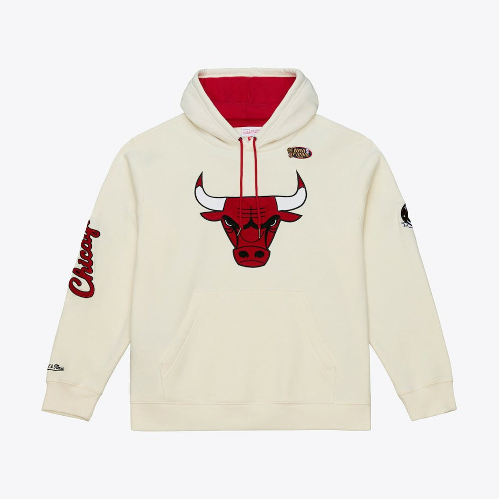 NBA Chicago Bulls Hardwood Classics Chainstitch Premium Fleece Hoodie