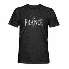 France National Team 1863FC Athletic Wordmark Vintage Tri-Blend T-Shirt - Black