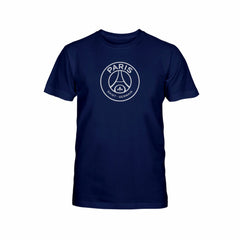 Paris Saint-Germain 1863FC Youth Mono Badge T-Shirt - Navy