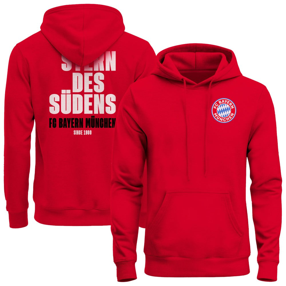 Bayern Munich 1863FC True Glory Fleece Hoodie - Red