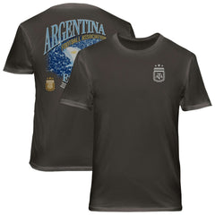 Argentina National Team 1863FC Wordmark Cotton T-Shirt - Gray