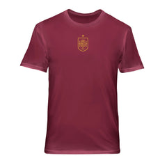 Spain National Team 1863FC Back Wordmark Soft Wash T-Shirt - Red