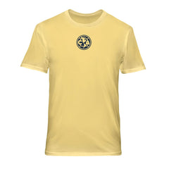 Club America 1863FC Back Wordmark Soft Wash T-Shirt - Yellow