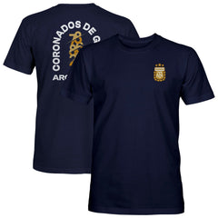 Argentina National Team 1863FC True To Glory Heavyweight T-Shirt - Navy