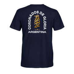 Argentina National Team 1863FC True To Glory Heavyweight T-Shirt - Navy