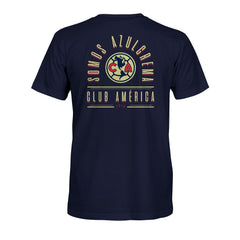 Club America 1863FC True To Glory Heavyweight T-Shirt - Navy
