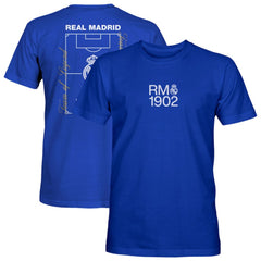 Real Madrid 1863FC True To Glory Heavyweight T-Shirt - Blue