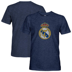 Real Madrid 1863FC Color Badge Tri-Blend T-Shirt - Navy