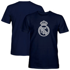 Real Madrid 1863FC Mono Badge T-Shirt - Navy