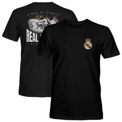 Real Madrid 1863FC Kings Heavyweight T-Shirt - Black