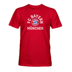 Bayern Munich 1863FC Team Arch T-Shirt - Red