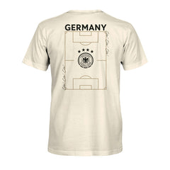 Germany National Team 1863FC Own the Pitch Heavyweight T-Shirt - Cream