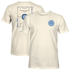 Inter Milan 1863FC Own the Pitch Heavyweight T-Shirt - Cream