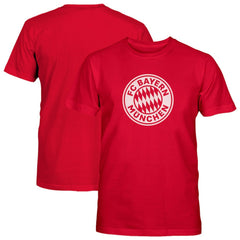 Bayern Munich 1863FC Youth Mono Badge T-Shirt - Crimson