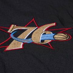 NBA Philadelphia 76ers Hardwood Classics 76 Originals Collection Fushion Full-Snap Hoodie Jacket