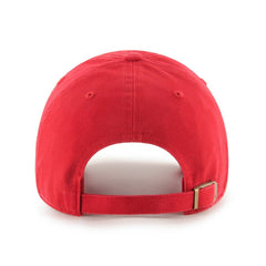 NHL Red Washington Capitals '47 Alternate Clean Up Adjustable Hat