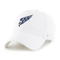 NHL White Washington Capitals '47 Alternate Clean Up Adjustable Hat