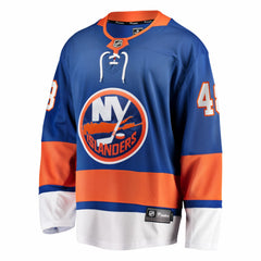 NHL Royal Matthew Schaefer New York Islanders Fanatics Home Breakaway Player Jerseys