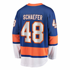 NHL Royal Matthew Schaefer New York Islanders Fanatics Home Breakaway Player Jerseys