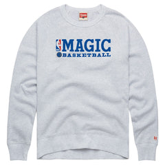 NBA Orlando Magic Homage Unisex Logoman Retro Tri-Blend Raglan Sweatshirt