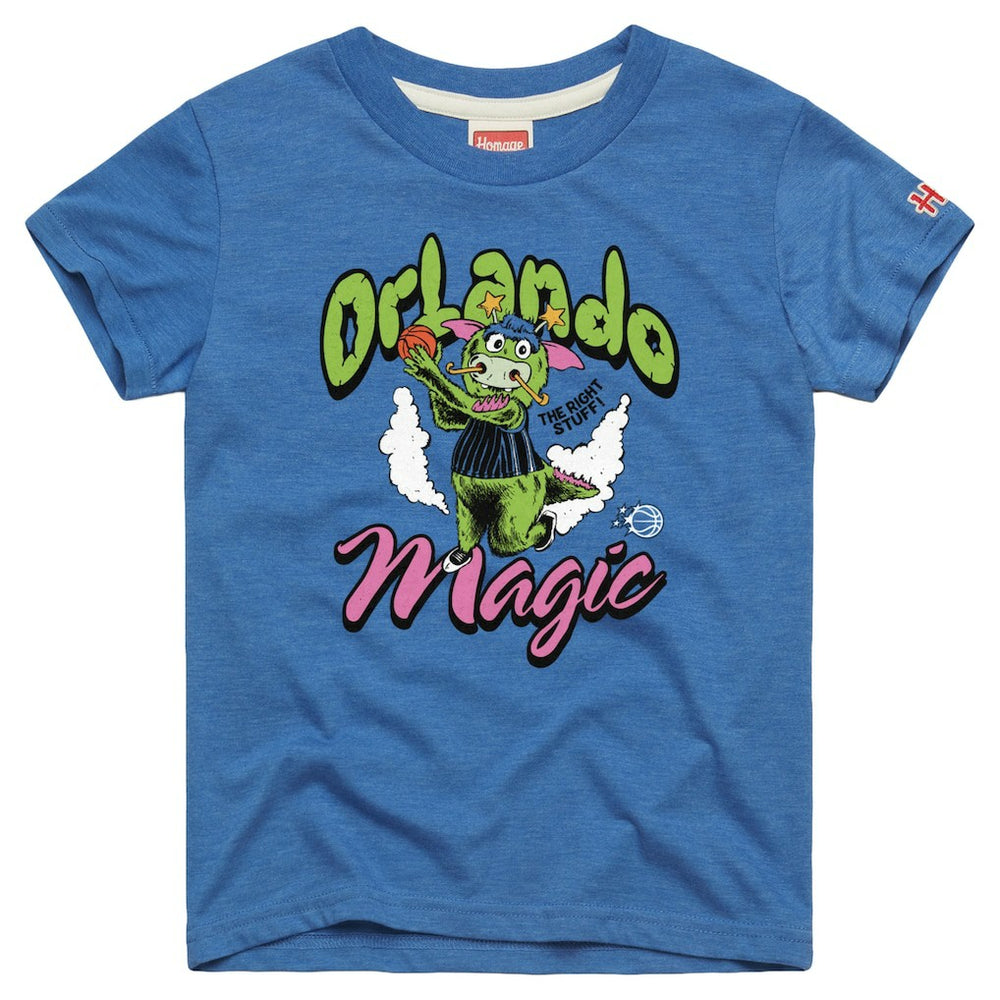 NBA Orlando Magic Homage Youth The Right Stuff Tri-Blend T-Shirt