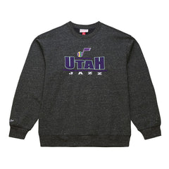 NBA Utah Jazz Throw It Back Fleece Sweatshirt