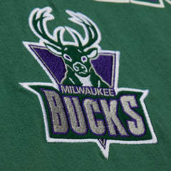 NBA Milwaukee Bucks Hardwood Classics Throw It Back Premium T-Shirt